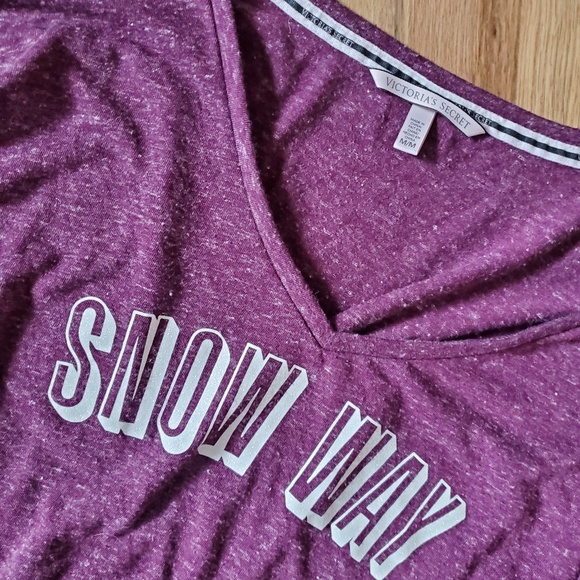 Victoria Secret "Snow Way" long sleeve Top - Picture 2 of 6